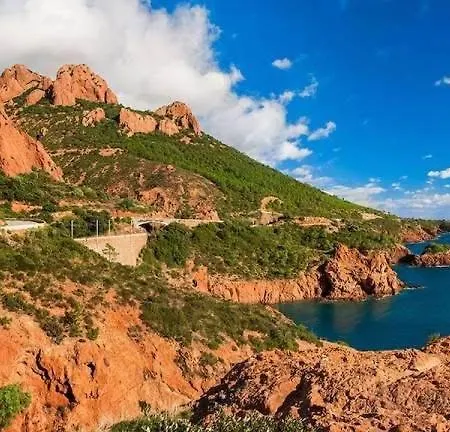 Sublime 5 Etoiles T3-6 Pers-cap Esterel Vue Parking Apartment *