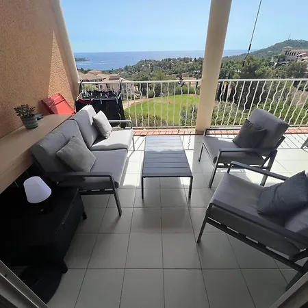 דירה Sublime 5 Etoiles T3-6 Pers-cap Esterel Vue Parking *